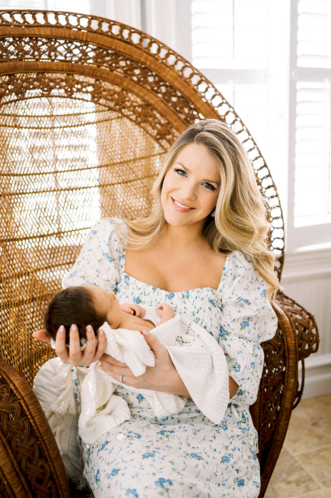 Raleigh Newborn Photographer | At Home With Baby Johnnie