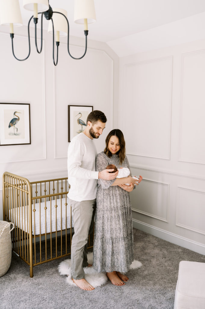 Choosing Between a Studio or In-Home Newborn Session | Worth Capturing Photography